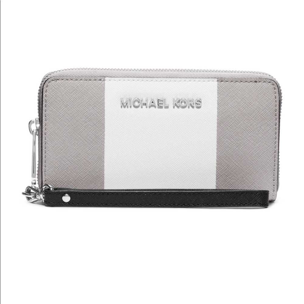 Micheal kors Grey and white wallet